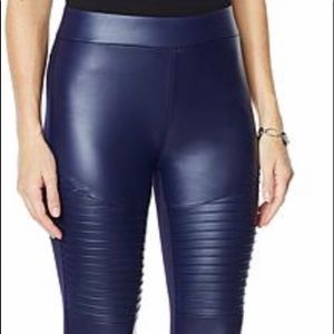 DG2 by Diane Gilman, Sz 14 (XL)  Blue Moto legging